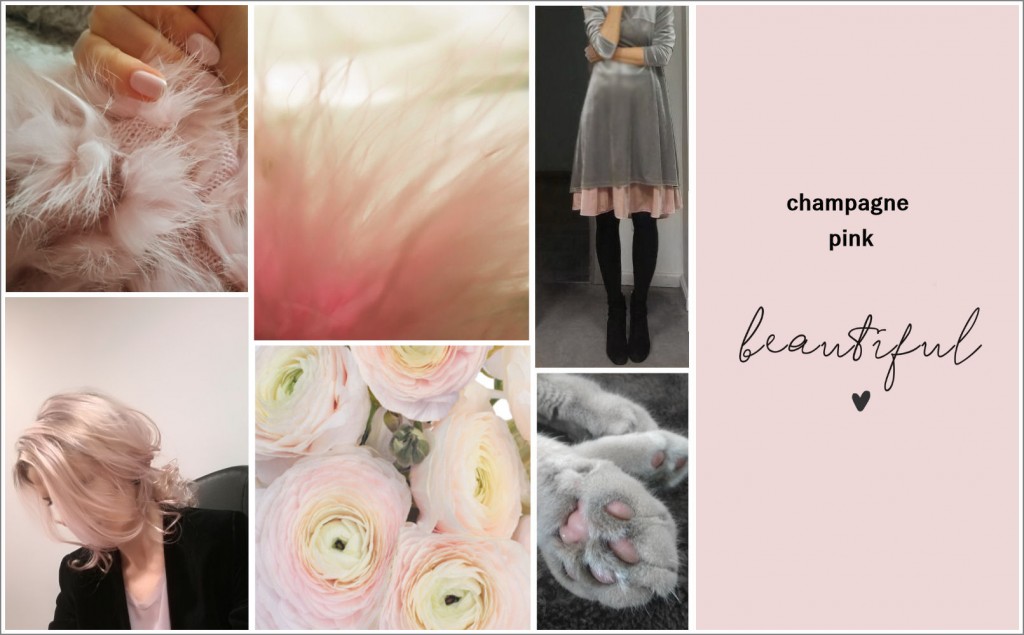 champagne pink