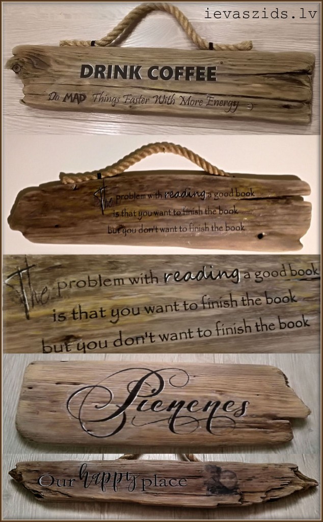 driftwood signs